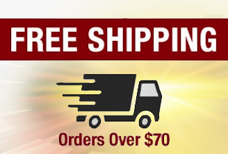 Free Shipping Orders Over $70.